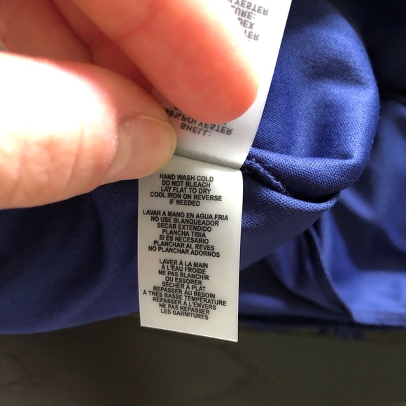 Guess Navy Lace Strapless Sheath Dress - Picture 10 of 10